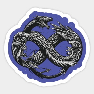 infinitydragon v4 Sticker